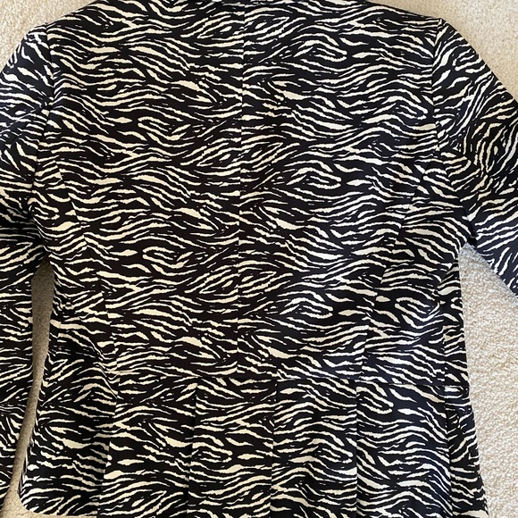 Zebra pattern blazer - Picture 4 of 4